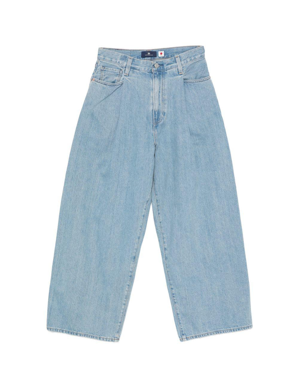 Jean crop a gamba ampia in celeste Levi's blue tab - donna 