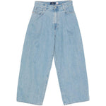Jean crop a gamba ampia in celeste Levi's blue tab - donna 