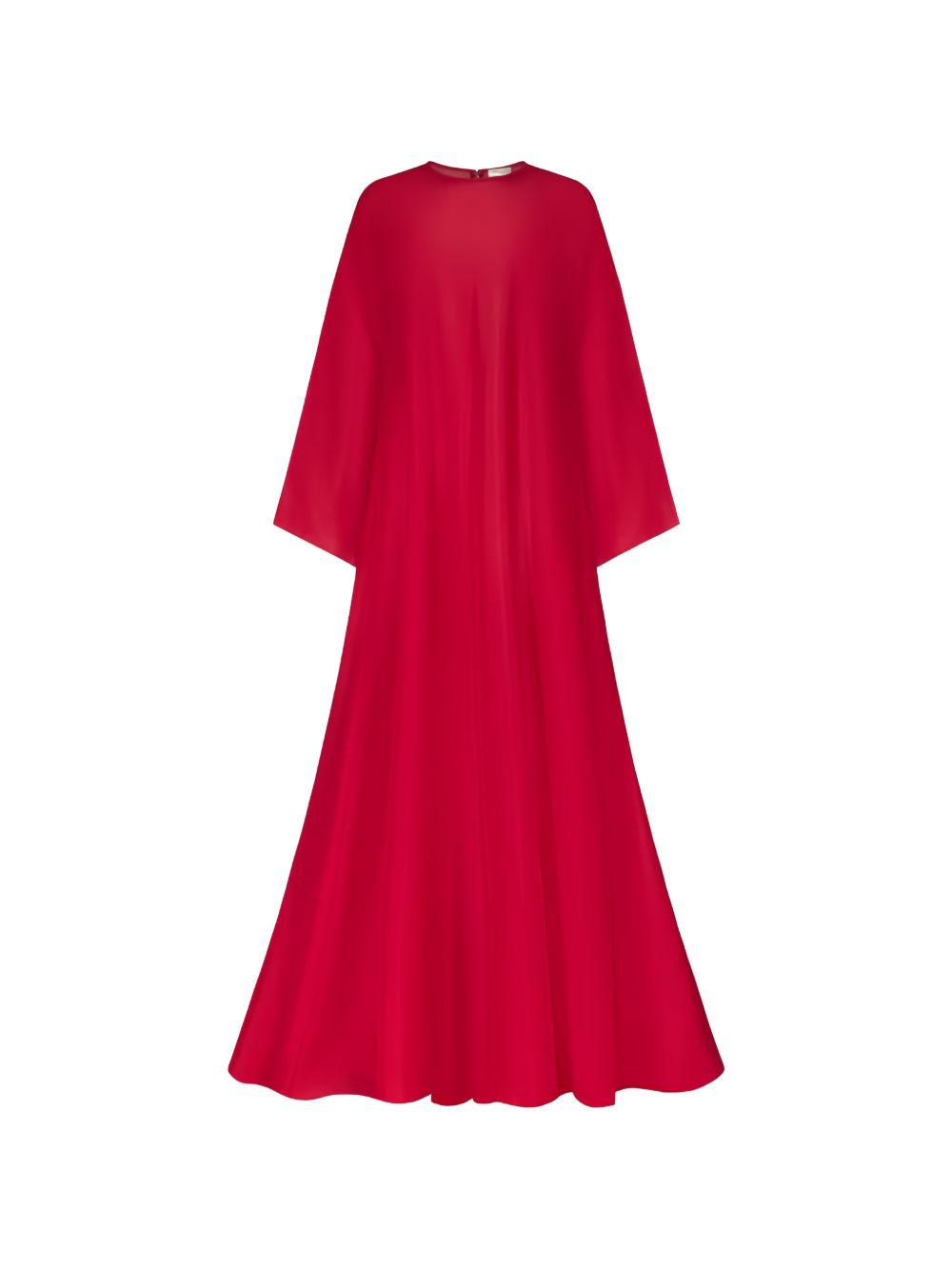 Abito maxi meru in rosso Temily - donna 