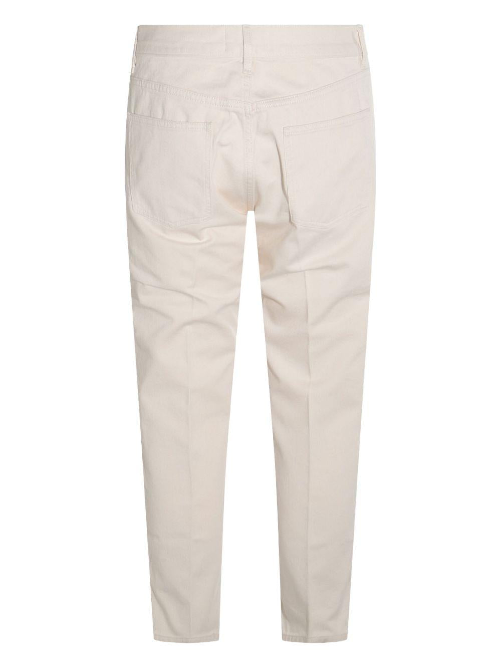 Jeans con bottoni in avorio Lardini - uomo 