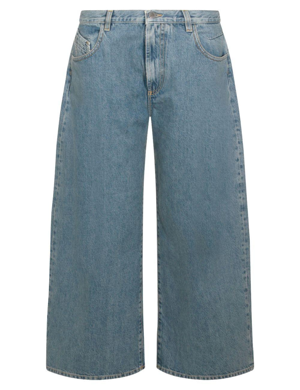 Jeans con tasche in blu The attico - donna 