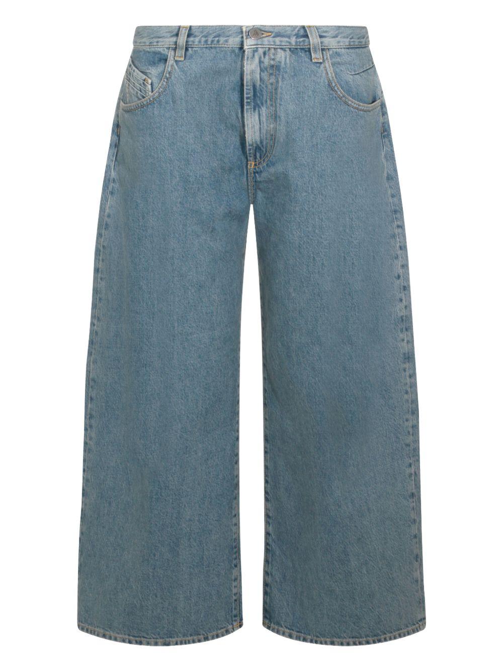 Jeans con tasche in blu The attico - donna 