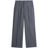 Pantaloni sartoriali dritti con pinces in grigio Lemaire - donna 