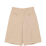 Shorts con dettaglio a bottone in beige Simone rocha - donna 