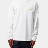 t-shirt chase con logo in bianco carhartt wIp - uomo 