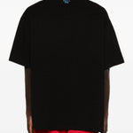 T-shirt con grafica in nero Martine rose - unisex 