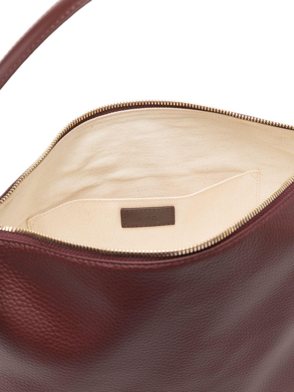 Borsa a spalla Vera in bordeaux A.P.C. - donna 