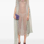 Abito midi a pois con cristalli ducy multicolore Dries van noten - donna 