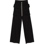 Pantaloni cargo in nero Rick owens drkshdw - uomo 