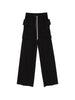 Pantaloni cargo in nero Rick owens drkshdw - uomo