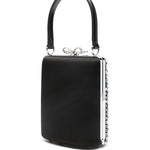 Borsa mini con cristalli in nero Self-Portrait - donna 