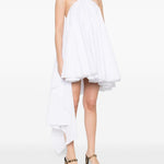 Abito con ruches la robe triangle courte  in bianco Jacquemus - donna 
