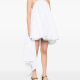 Abito con ruches la robe triangle courte  in bianco Jacquemus - donna 