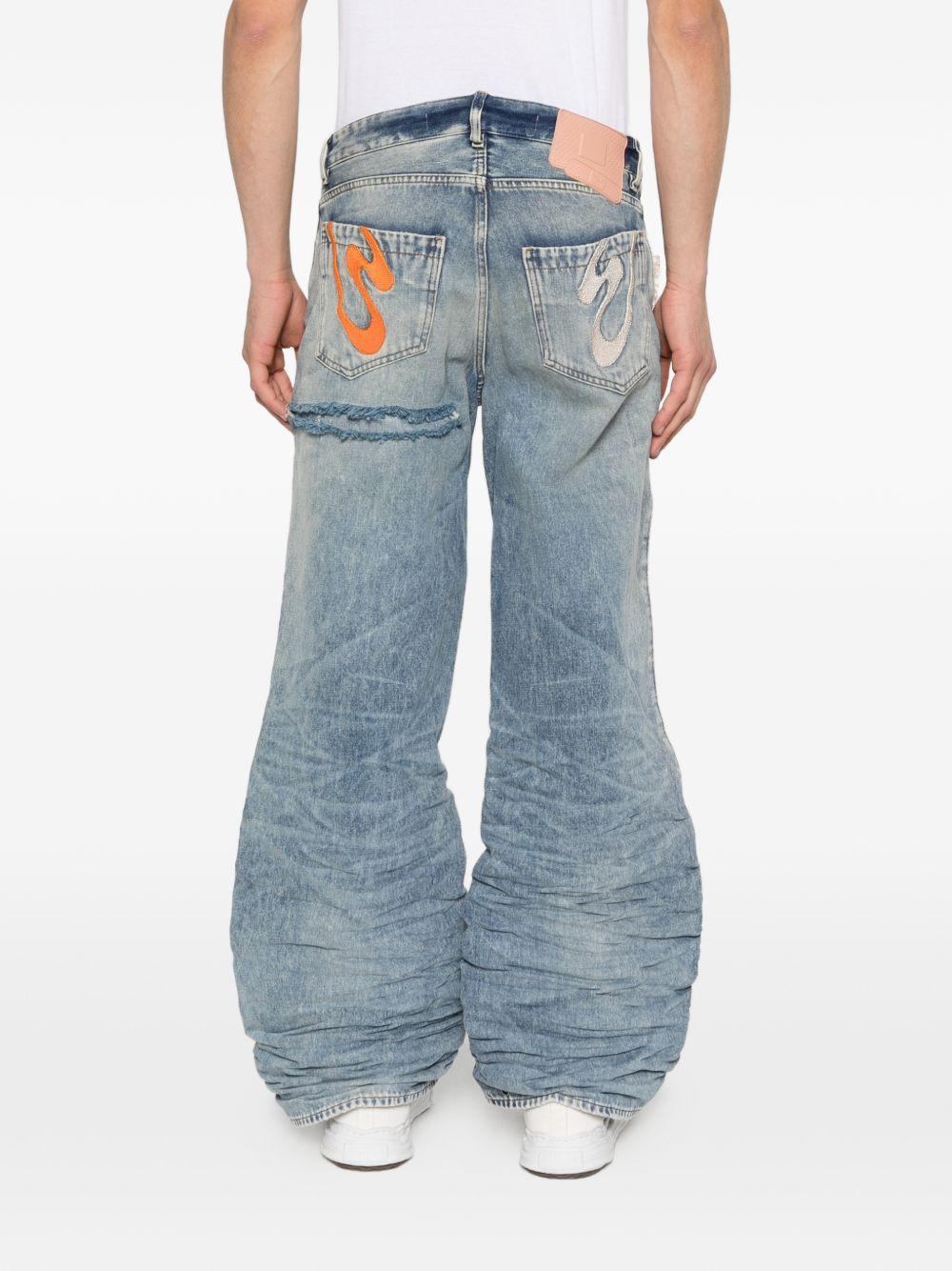Jeans strappati in blu Pdf - uomo 