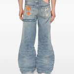 Jeans strappati in blu Pdf - uomo 