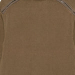 Maglione in maglia con zip sulla spalla in marrone OAMC PEACEMAKER - uomo 