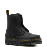 Stivali senza lacci zebzag in nero Dr. Martens - donna 