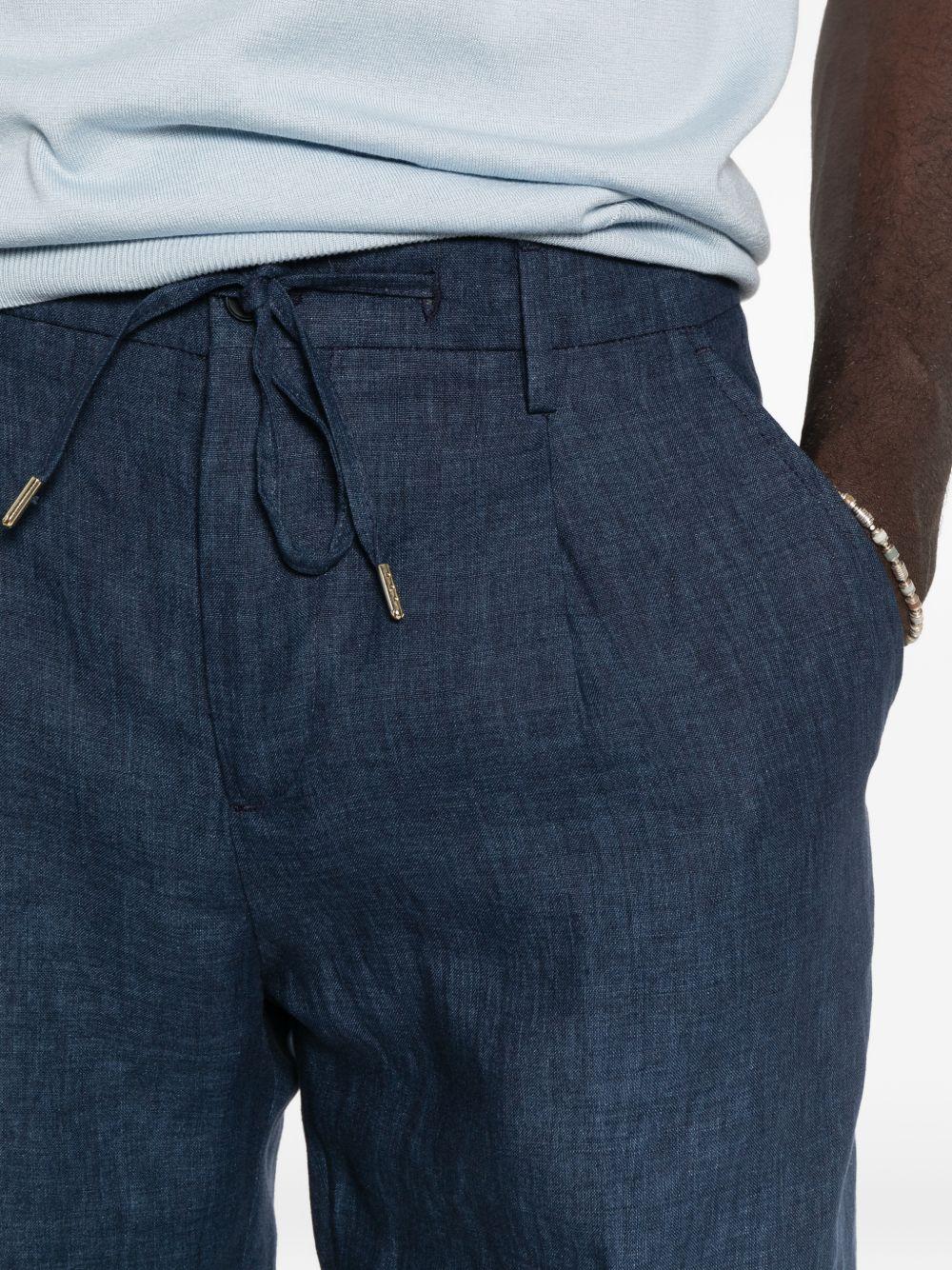 Pantaloncini chino a pieghe in blu Briglia 1949 - uomo 