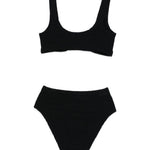 Bikini due pezzi nadine in nero Hunza g - donna 