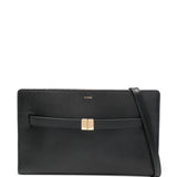 Borsa a spalla con logo in nero Toteme - donna 