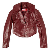Minigonna O-Hara con logo in bordeaux Diesel - donna 
