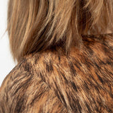 Body con stampa animalier in marrone Mm6 maison margiela - donna 