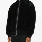 Bomber con zip in nero Oamc peacemaker - uomo 