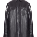 Giacca oversize in nappa borel in nero Maxmara sportmax - donna 