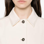 Giacca in jersey effetto denim nettare in avorio Maxmara - donna 