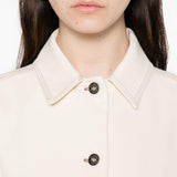 Giacca in jersey effetto denim nettare in avorio Maxmara - donna 
