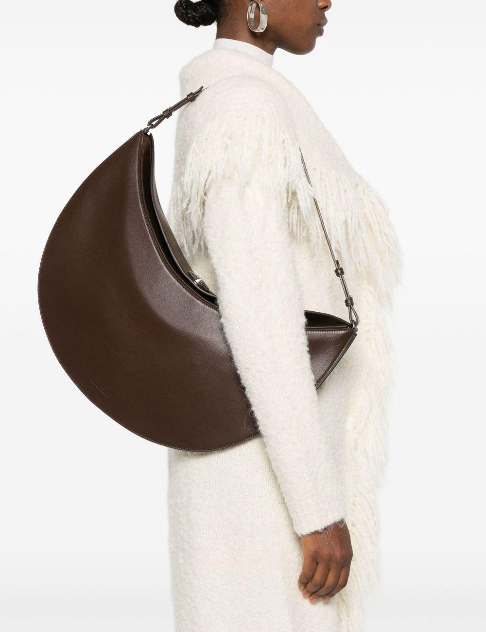 Borsa le sac ovalo in marrone Jacquemus - donna 