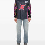 Jeans Chitch Selvedge in blu Ksubi - uomo 