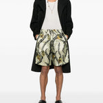 Short piperi con stampa cardo multicolore Dries van noten - uomo 
