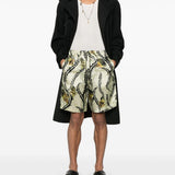 Short piperi con stampa cardo multicolore Dries van noten - uomo 