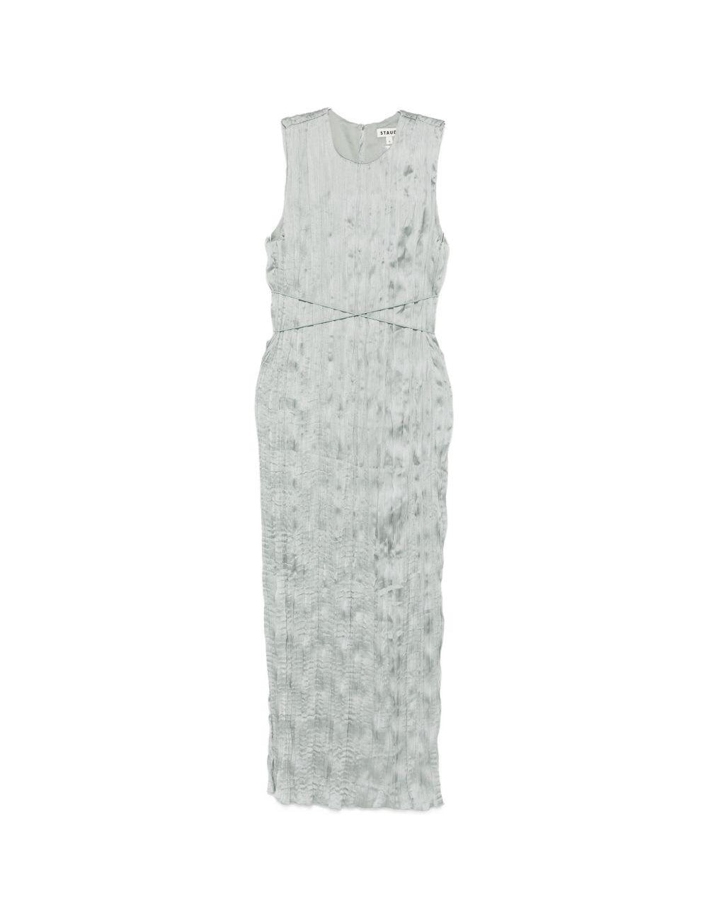 Abito lungo Mizu in argento staud - donna 