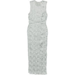 Abito lungo Mizu in argento staud - donna 
