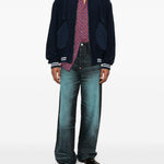 Jeans lavati in blu Kenzo - uomo 