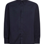 Camicia a maniche lunghe in blu 