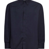 Camicia a maniche lunghe in blu 