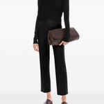 Maglia incrociata in nero Alberta Ferretti - donna 