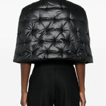 Mantella imbottita in nero Amen - donna 
