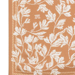 Sciarpa con stampa floreale in marrone Maxmara - donna 