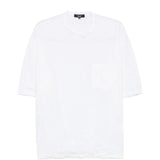 T-shirt con tasca applicata in bianco Comme des garcons homme - uomo 