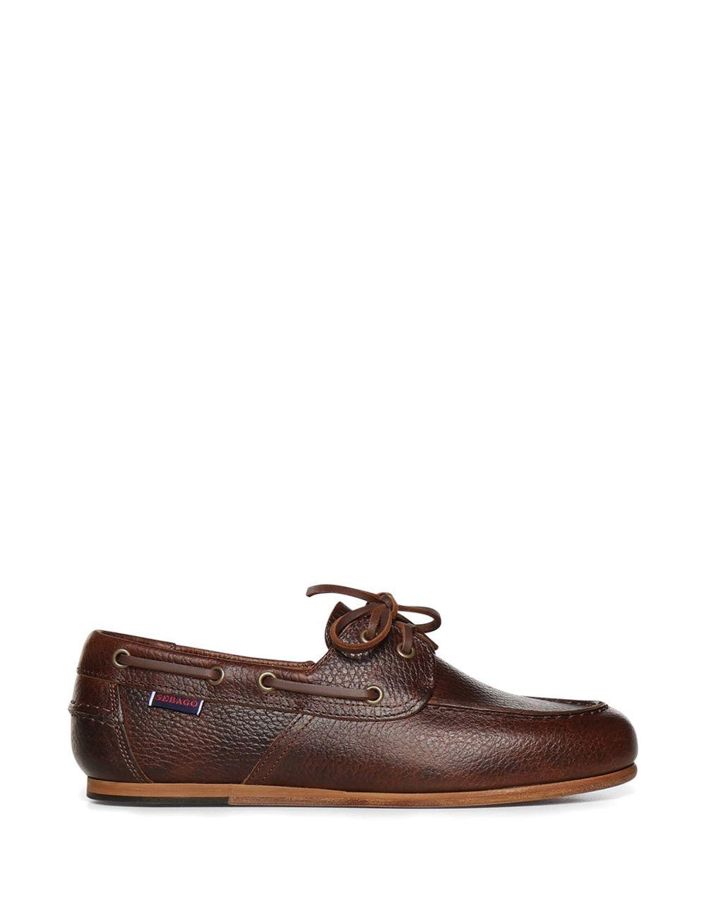 Mocasini in pelle  in marrone Sebago - donna 