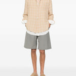 Camicia a righe above in beige Our legacy - uomo 