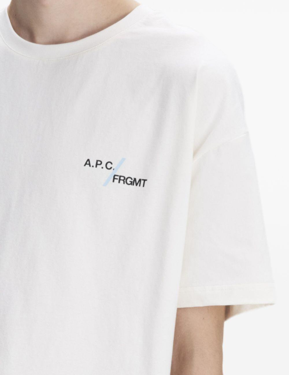 T-shirt Renoncement in bianco 