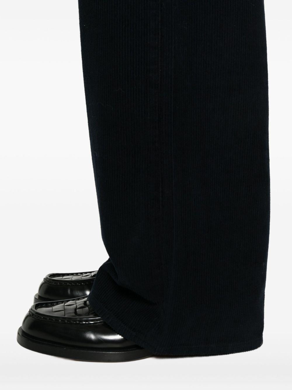 Pantaloni corduroy in blu scuro Sunflower - uomo 