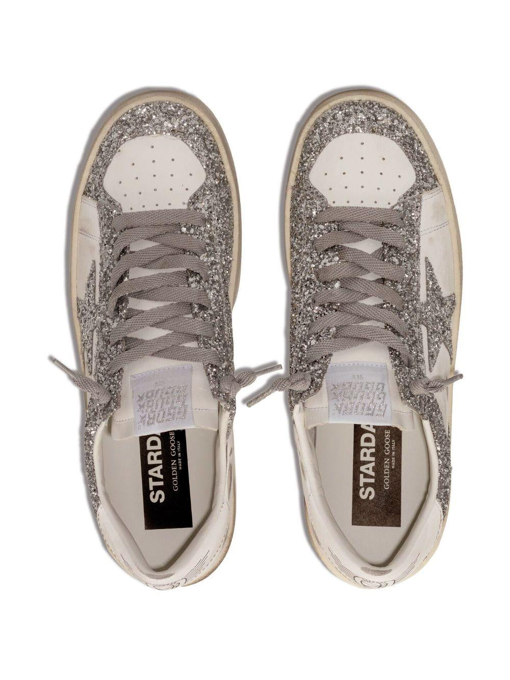 Sneakers con applicazione in bianco Golden goose - donna 