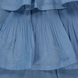 Abito midi plissettato in blu Zimmermann - donna 