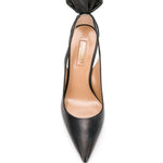 Décolleté con tacco alto deneuve in nero Aquazzura - donna 